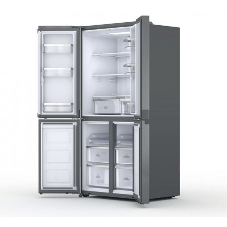 HOTPOINT HAQ9 E2L EF Ντουλάπα 187cm Inox
